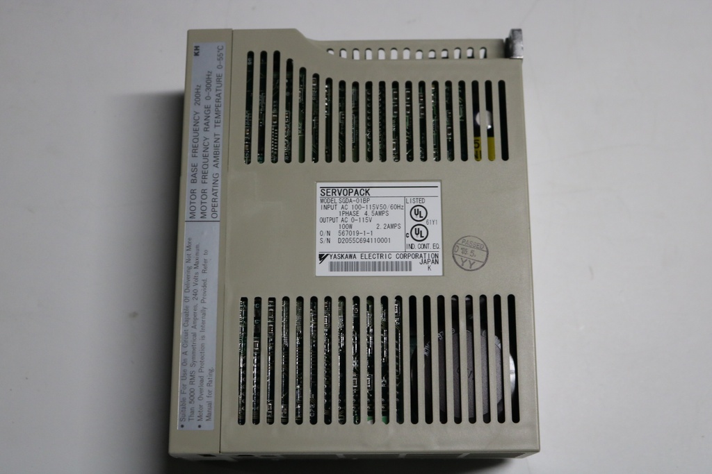 Servo Amp In: 100V, 4.5A, Out: 0-115V, 2.2A, 100W