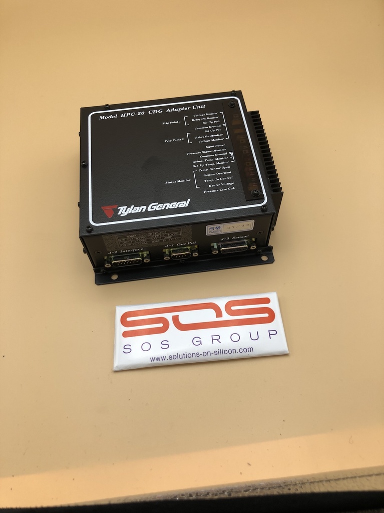 TYLAN GENERAL MODEL HPC-20 CDG ADAPTER UNIT MODEL HPC-20(150℃)