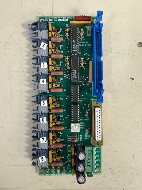 Kestrel 650/750 42414-00 Octal RS232 to Fiber Optic Converter