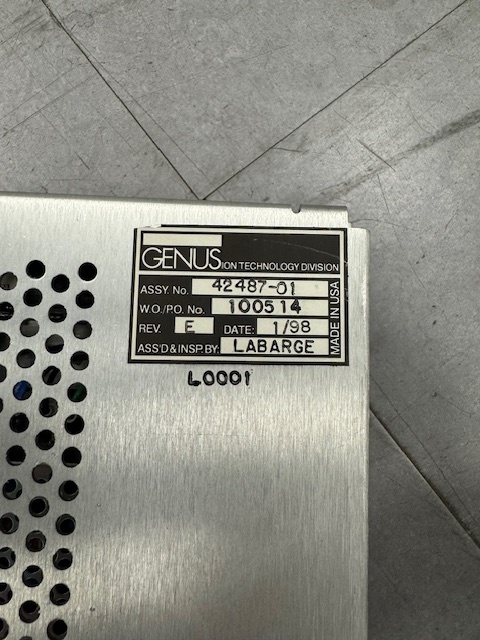 Varian Kestrel 650/750 42487-00 Accelerator Vacuum Controller