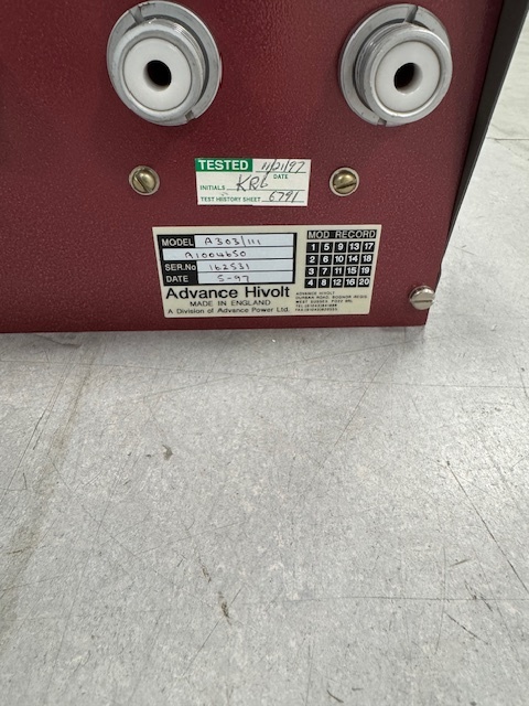 Varian Kestrel 650/750 Advance HighVolt Model A303/111 Quad Lens PSU