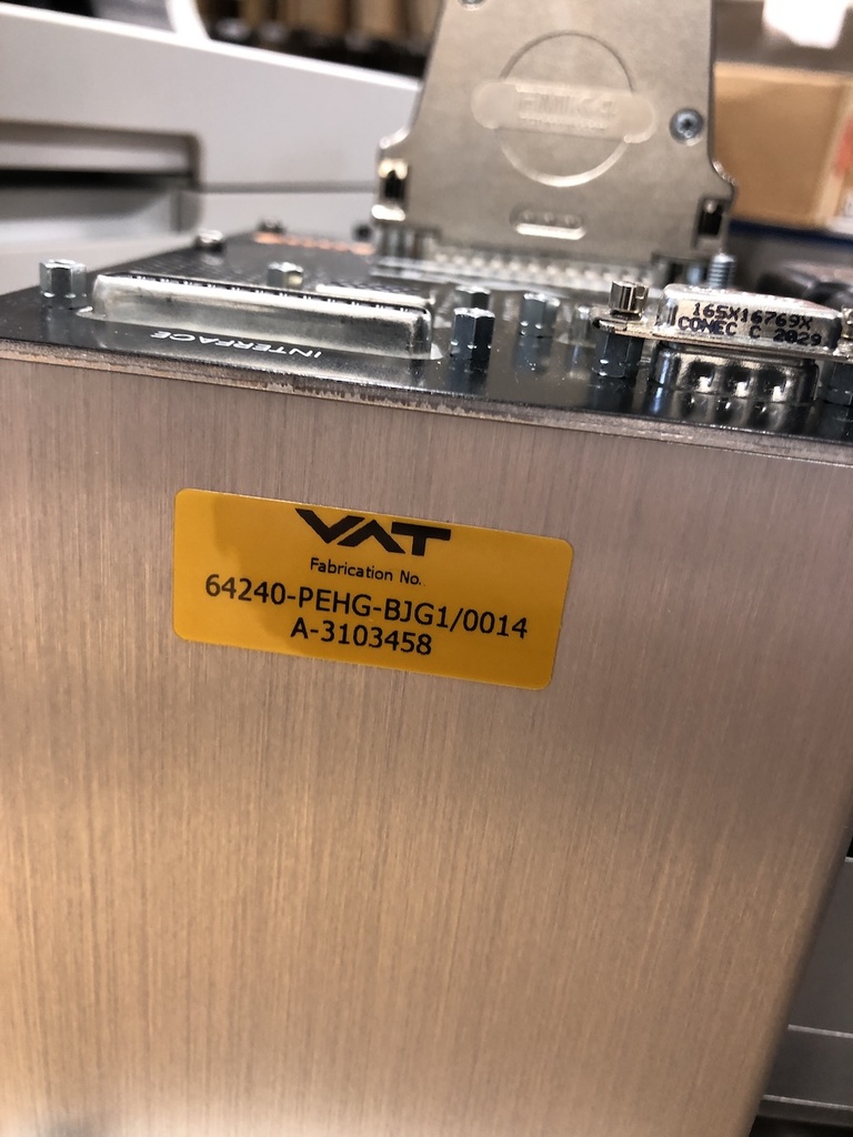 Control gate valve with RS485 interface 64240-PEHG 64.2