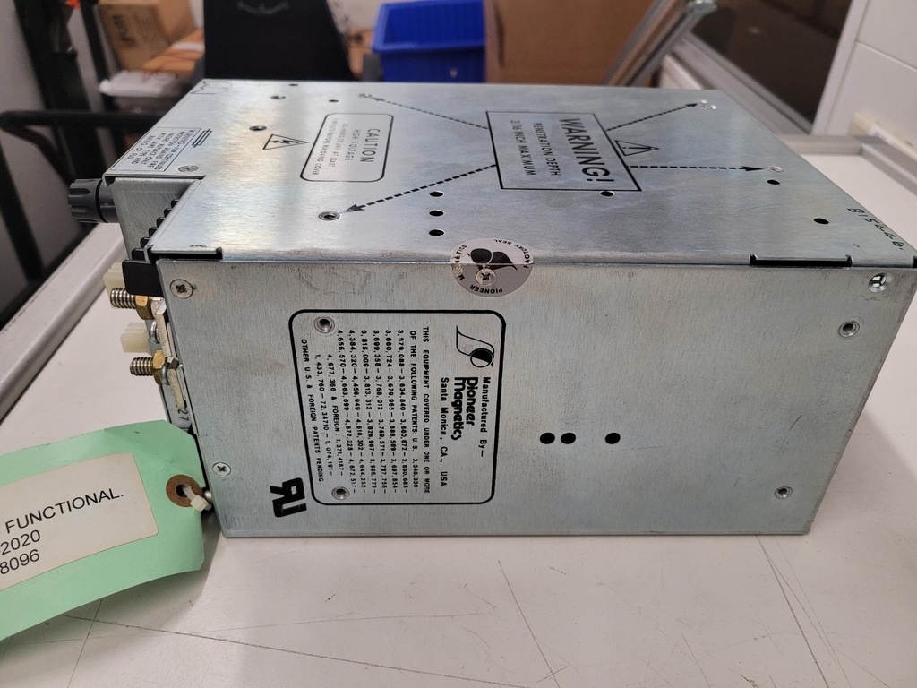 Power Supply, Pioneer Magnetics PM2675A-1-3, Triple +5V +15V +15V