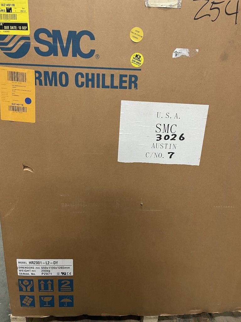 SMC HRZ001-L2-DY thermo chiller