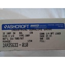 Duralife Pressure Gauge, 15psi, 1/4" NPT, Rev.E, 1KA35633-010, Lot of 2