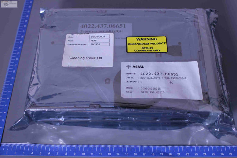 Tapestreamer SLR5, QIC-TAPEDRIVE 4-8GB FASTSCSI-2, Assy 9428.999.62510