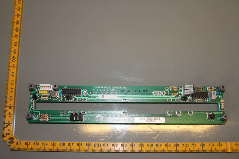 Centerfinder Sensor Bd. 5, 6 and 8 inch, Rev.A