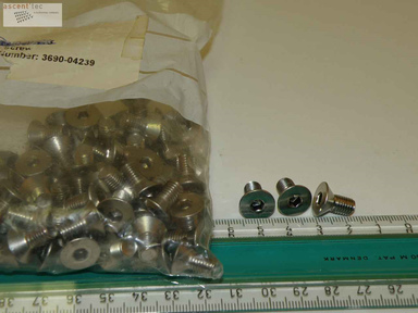 SCREW FHC 1/4-28 X 1/2", LOT OF 84