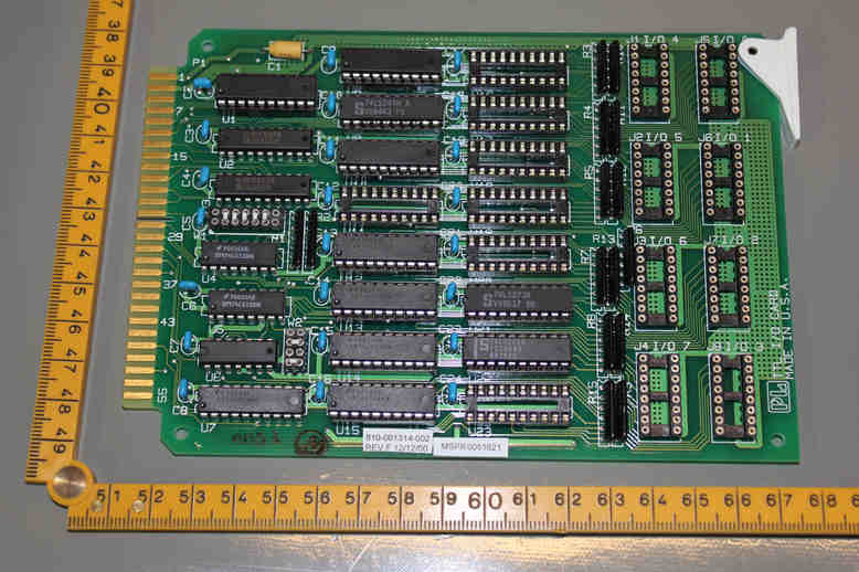 LAM RESEARCH 810-001314-002 ASSY PCB TTL I/O CARD, REV. F, MSPR0051621