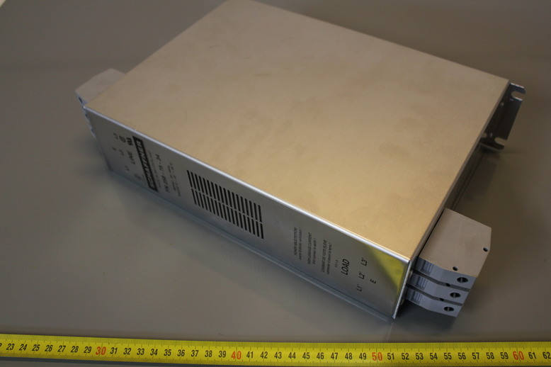 POWER LINE FILTER, EMC/RFI, 75A, 480VAC, 3 PHASE, TERMINAL BLOCK