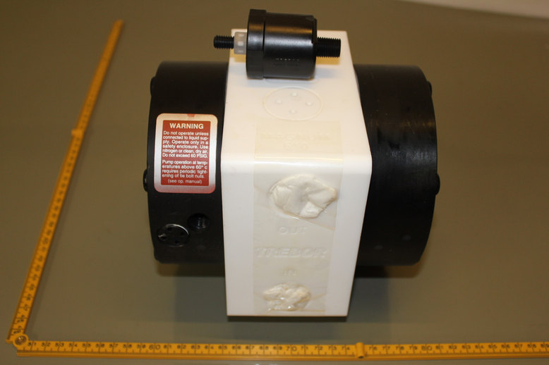 MAGNUM 610 CHEMICAL DELIVERY PUMP, FLUSHED CLEAN