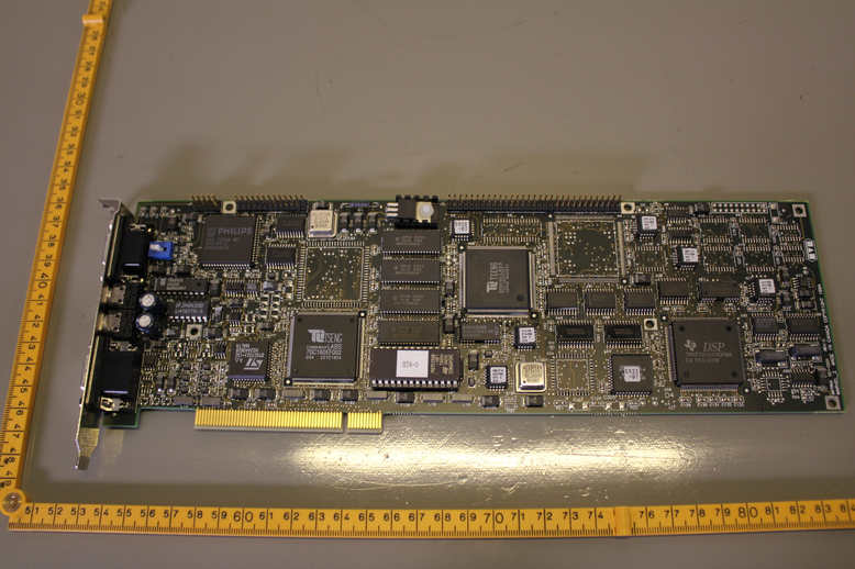 521-0201 Matrox MRV2/VID Audio Video Graphics I/O PCB Card, Rev.C