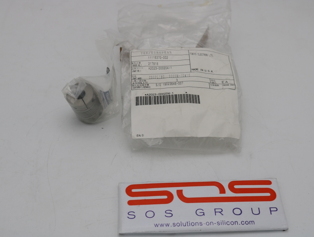 Coupling, 3005M, 10x10, Lot of 4