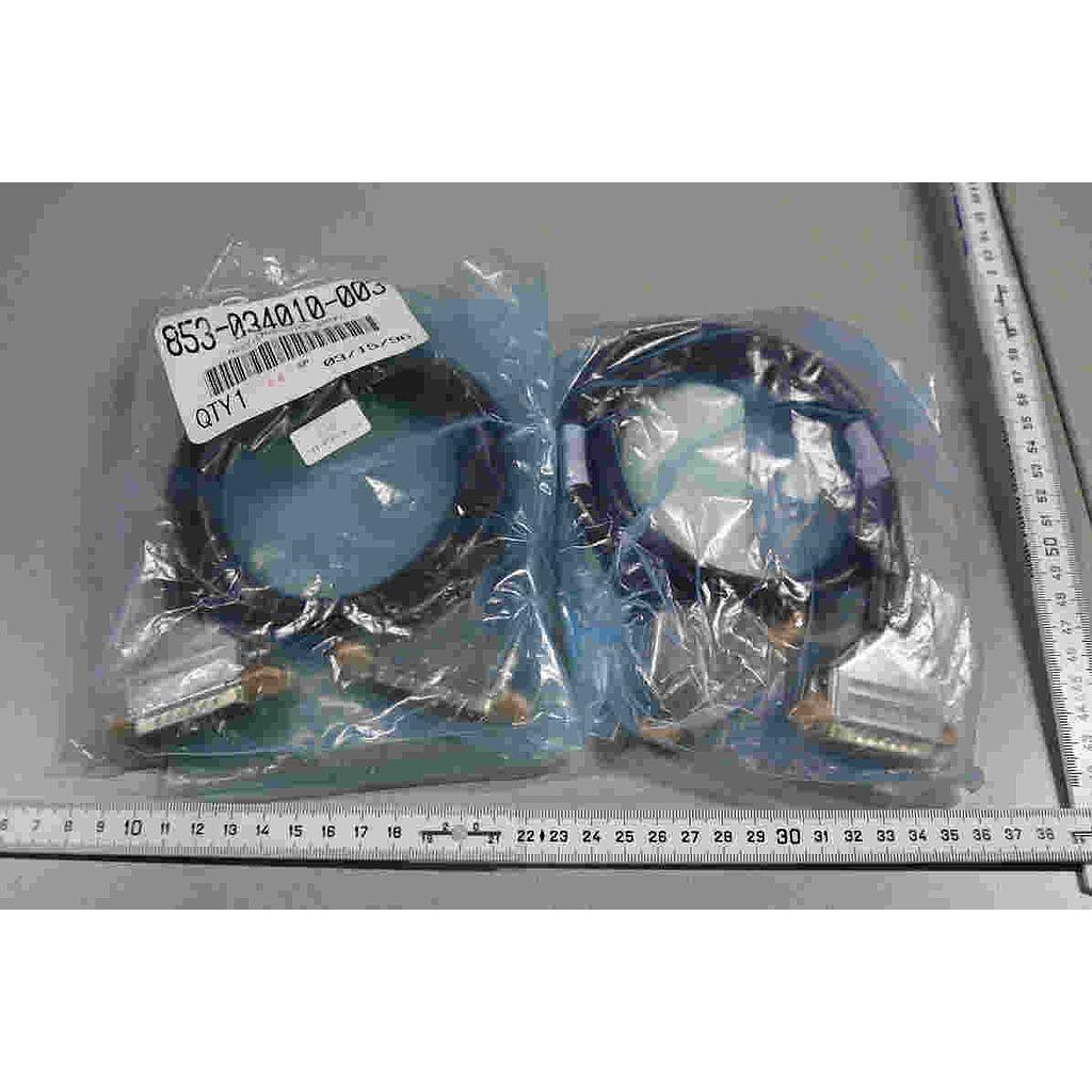 LAM 853-034010-003 ASSY CABLE RF GENERATOR-INTERFACE, LOT OF 2