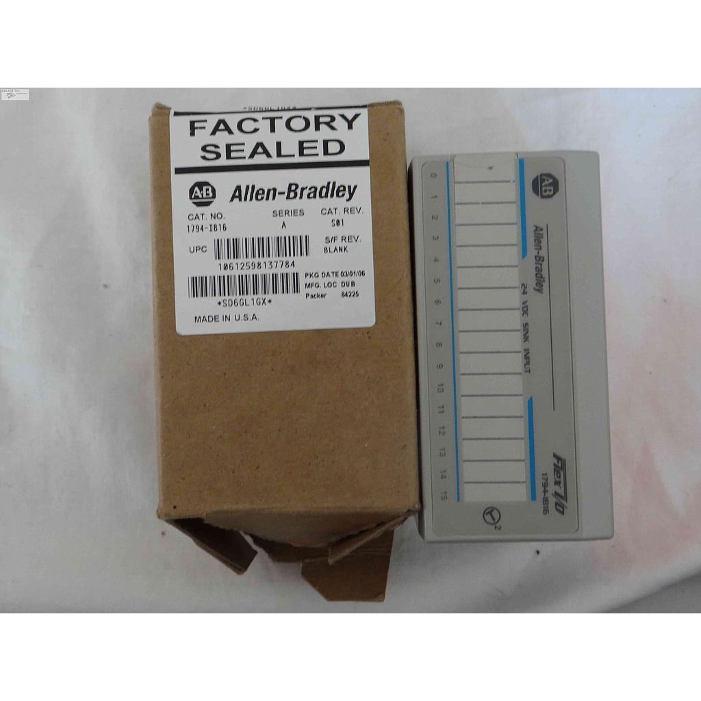 1794-IB16 Flex I/O Input Module, 24V, DC 16, Series A