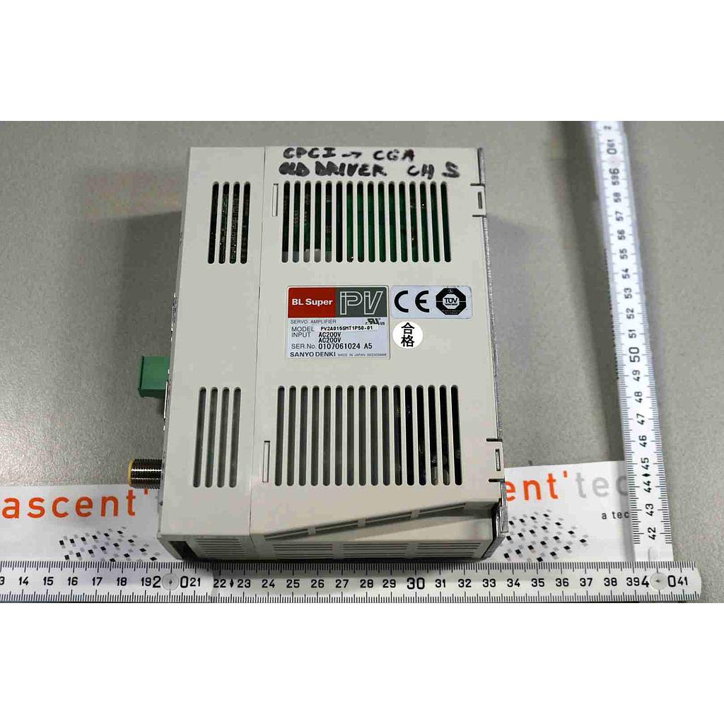SANYO DENKI PV2A015SMT1P50-01 SERVO AMPLIFIER DRIVER, REV: 2.02