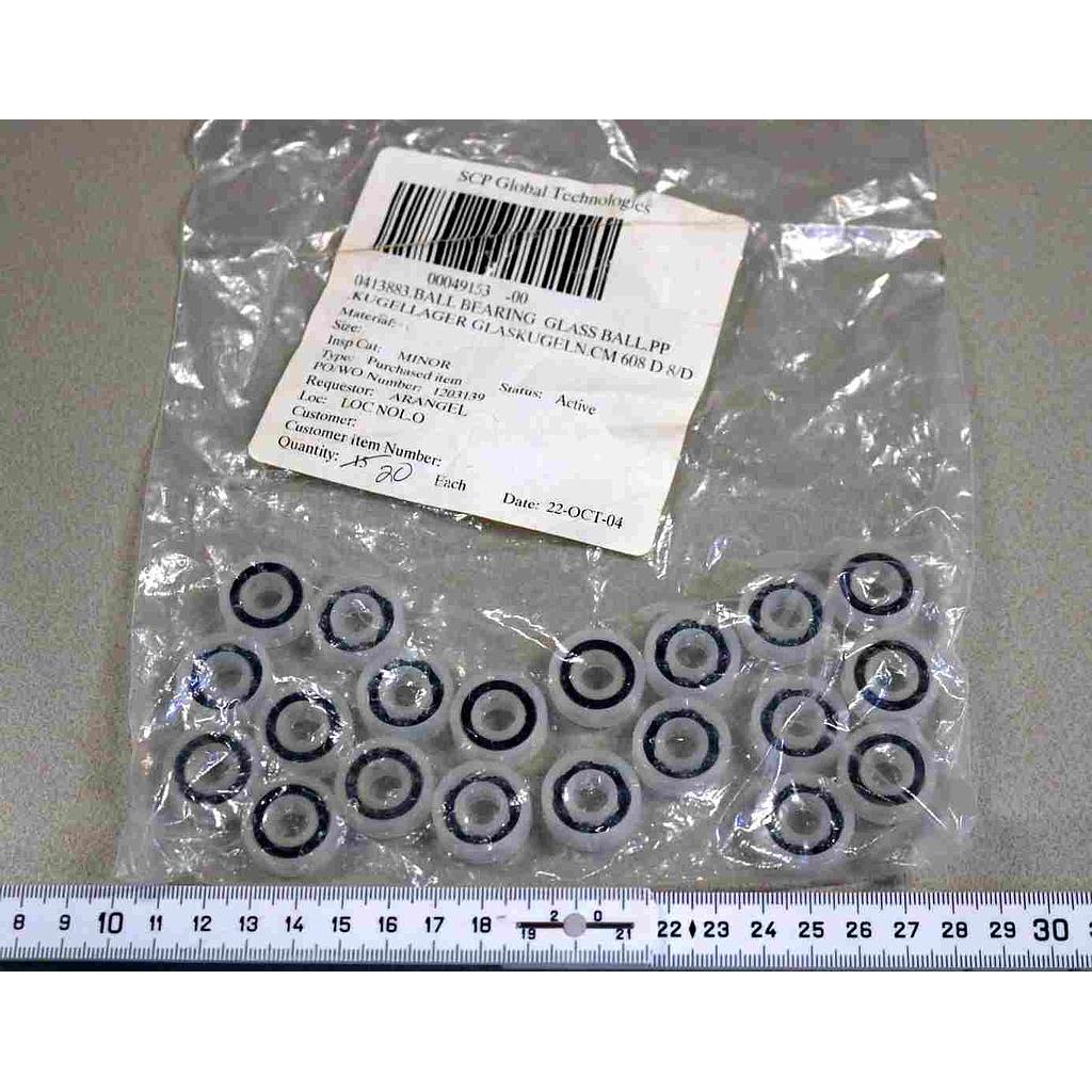 BALL BEARING GLASS BALL. PP