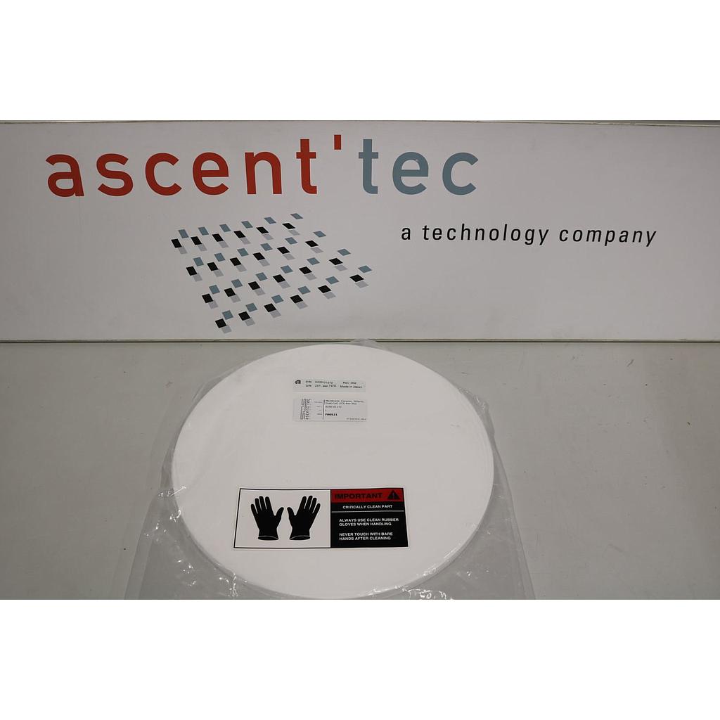 AMAT 0200-01372 MEMBRANE, CERAMIC, 300mm DUAL CELL, ECP, REV 002