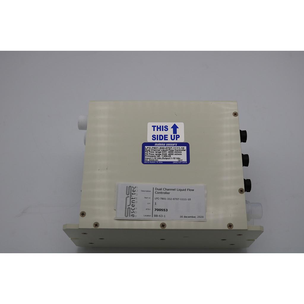 LFC-7801-332-0707-1111-10 DUAL CHANNEL LIQUID FLOW CONTROLLER