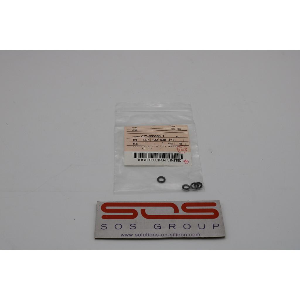 AS010, O-Ring Viton Black, Lot of 4