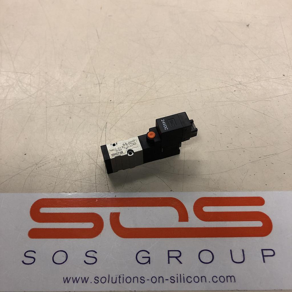 Valve Solenoid Double 4-Way, SMC SYJ3243, 0.1-0.7MPa