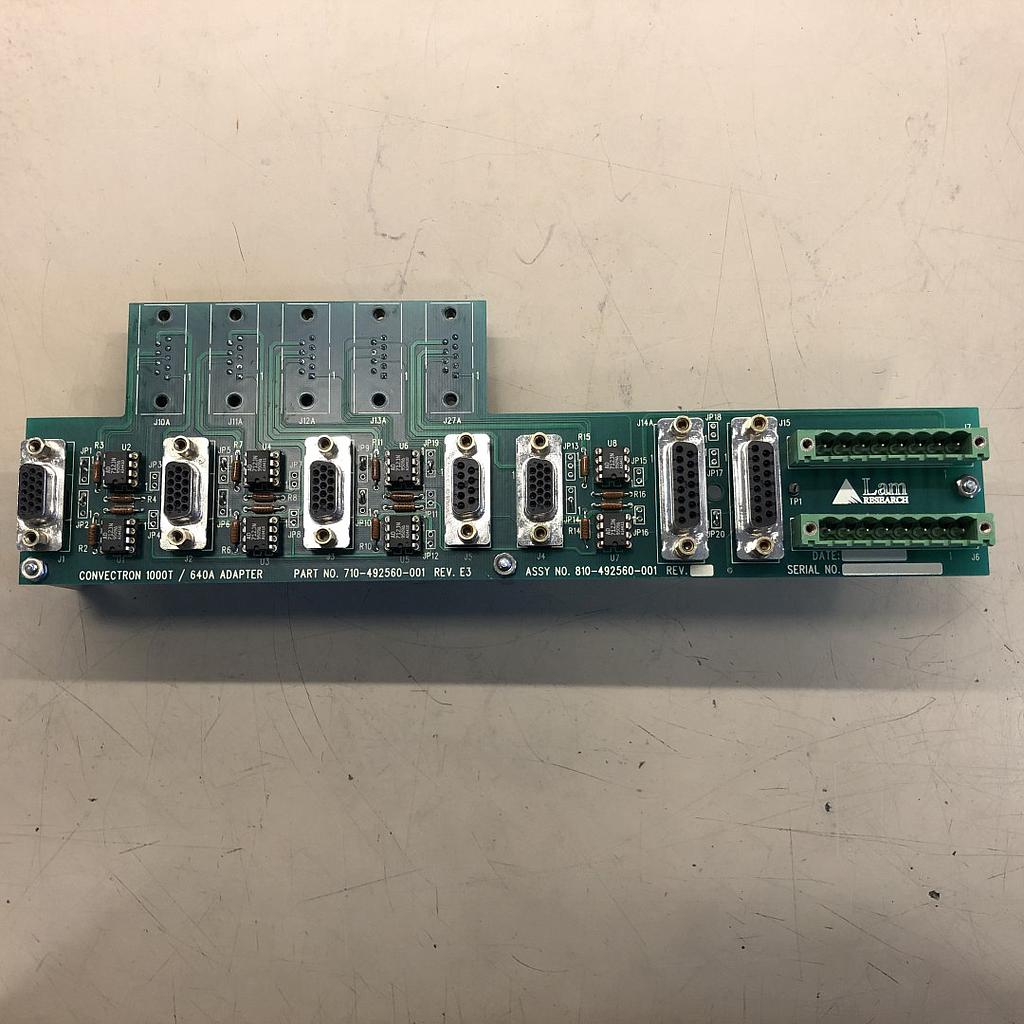 LAM RESEARCH 810-492560-001 Assy, Convectron PCB 1000T/640A