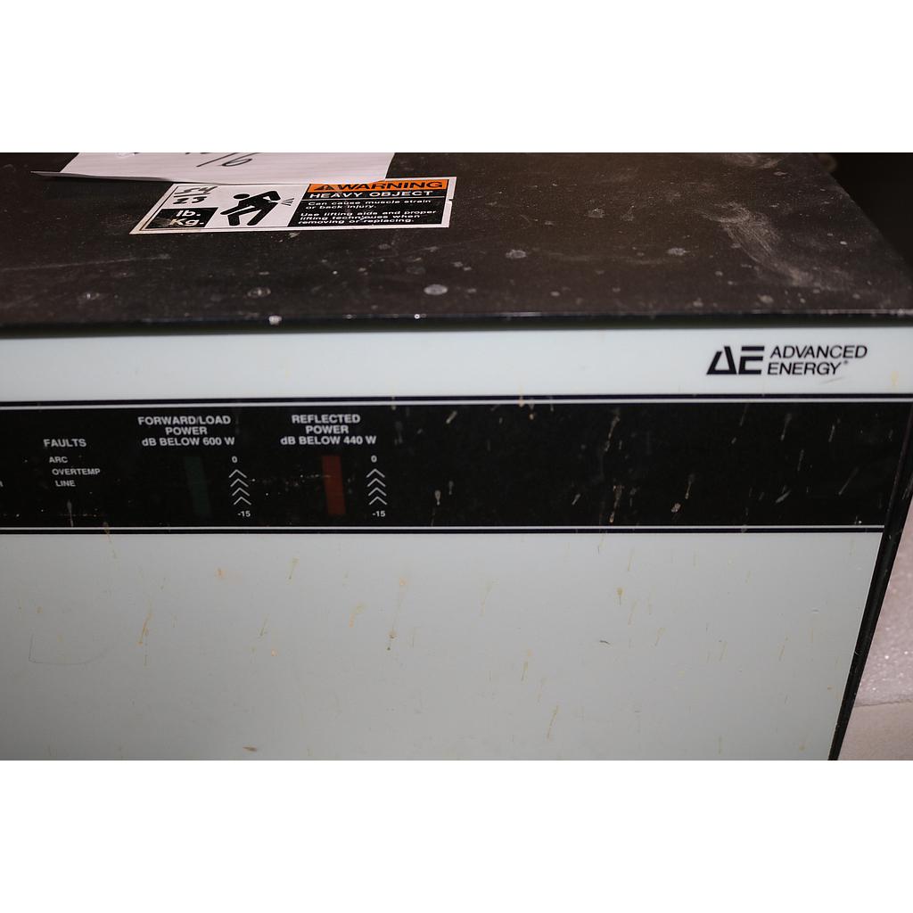 PDW 600, Advanced Energy M/N: 6014-000-B, Rev.1