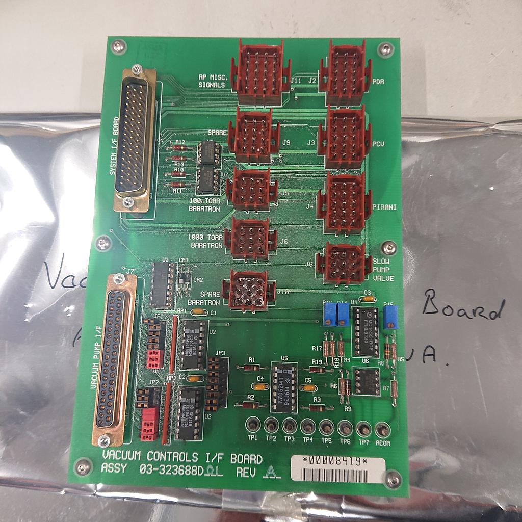 Vacuum Control Interface Board, Rev.A