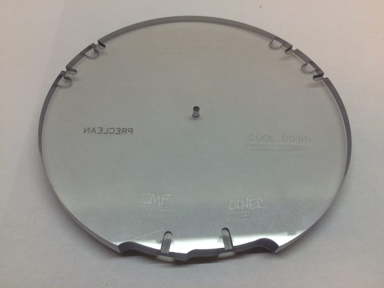 AMAT 0270-76101  6" PRCLN/CL LFT/RBT CAL PLATE