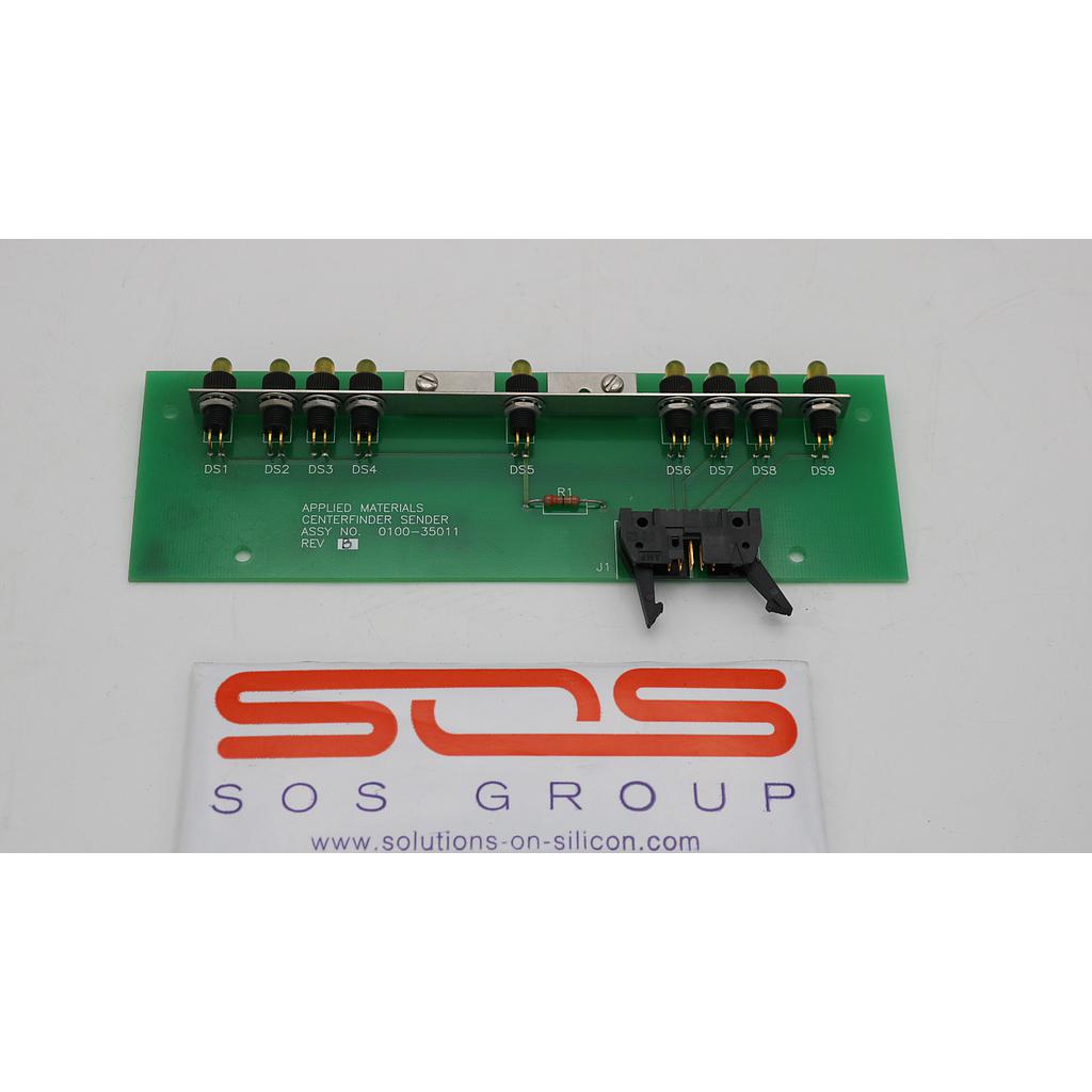 AMAT 0100-35011 Assy, PCB, Centerfinder Sender, Rev.B