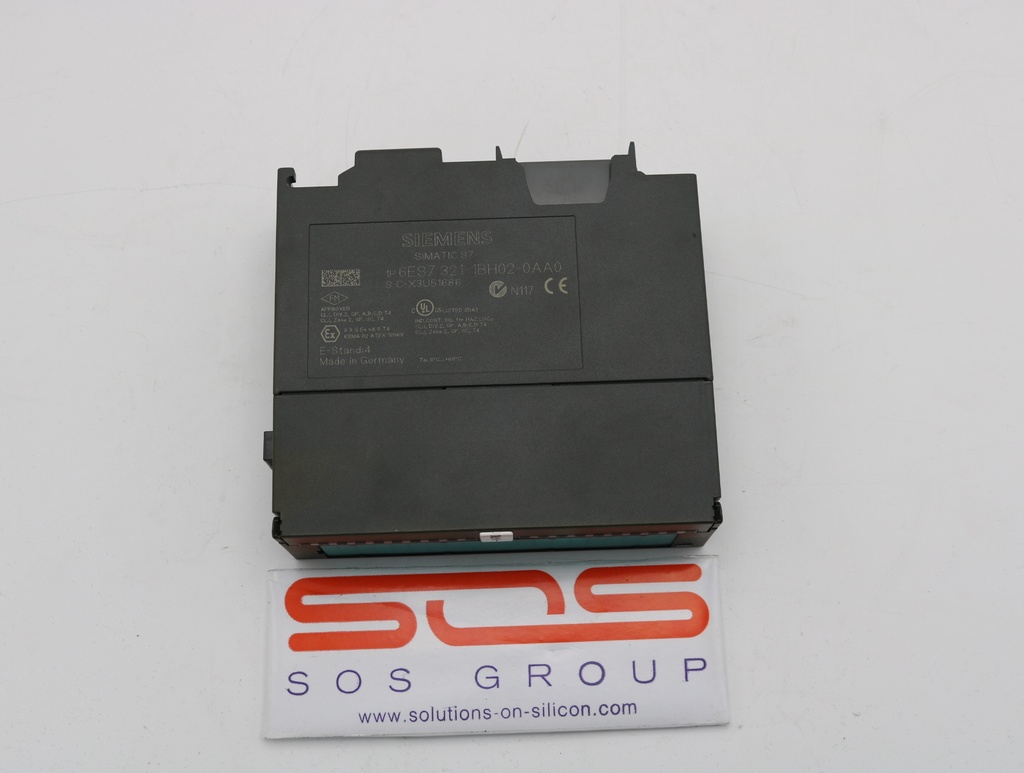 6ES7321-1BH02-0AA0 Digital Input Expansion Module for use with SIMATIC S7-300 Series