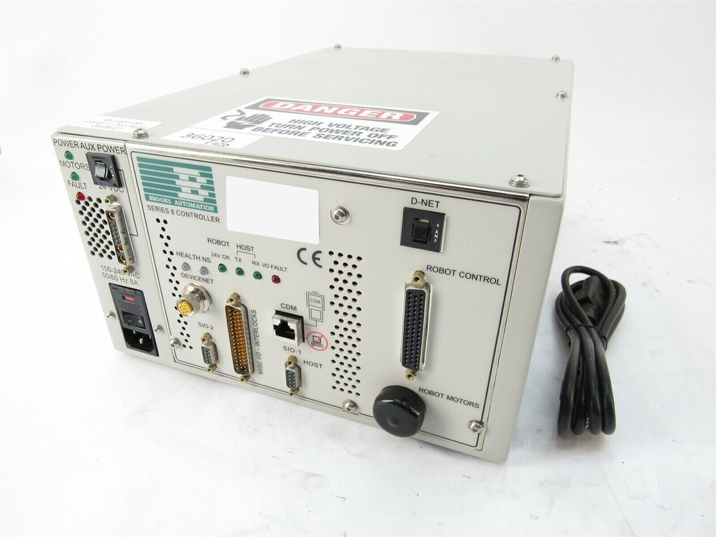 VEECO MaxBright TurboDisk, Brooks SERIES 8 ROBOT CONTROLLER
