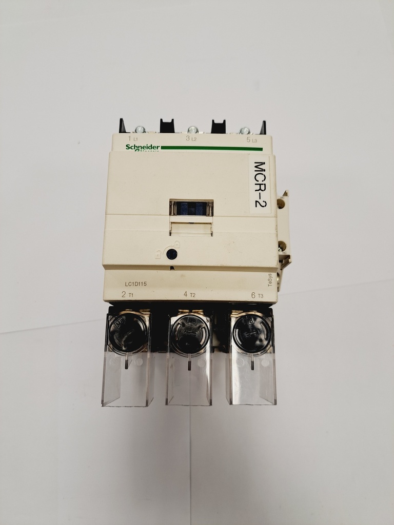 SCHNEIDER ELECTRIC LC1D1156 CONTACTOR 3 WAY 380/440VAC - 55KW COIL VOLTAGE: 220/230VAC