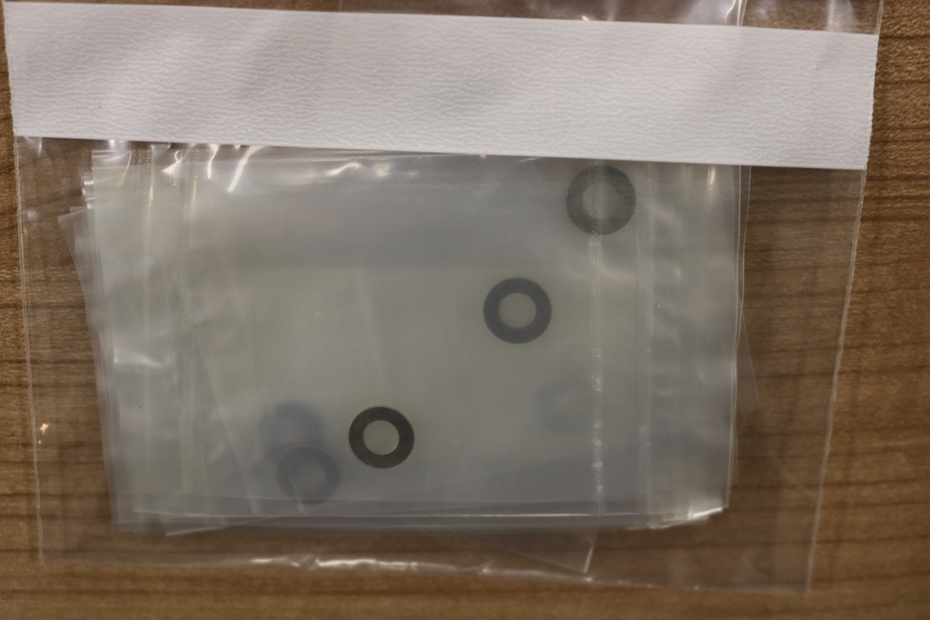 WASHER MOLY, #10 .375 DO X .20 ID X .020, Lot of 10