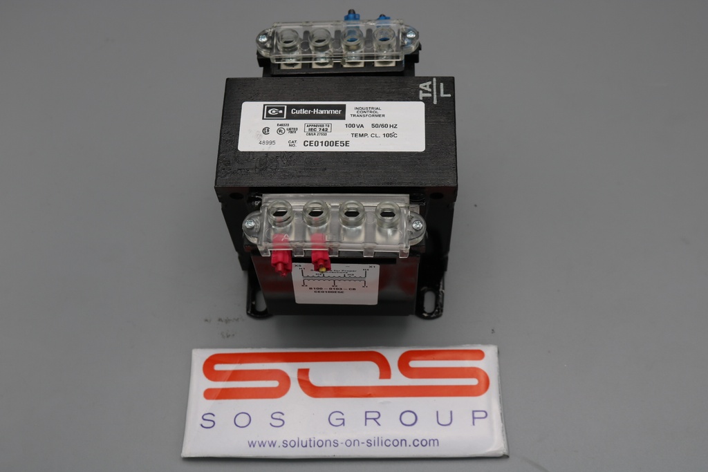 Eaton-Cutler-Hammer Type MTE industrial control transformer