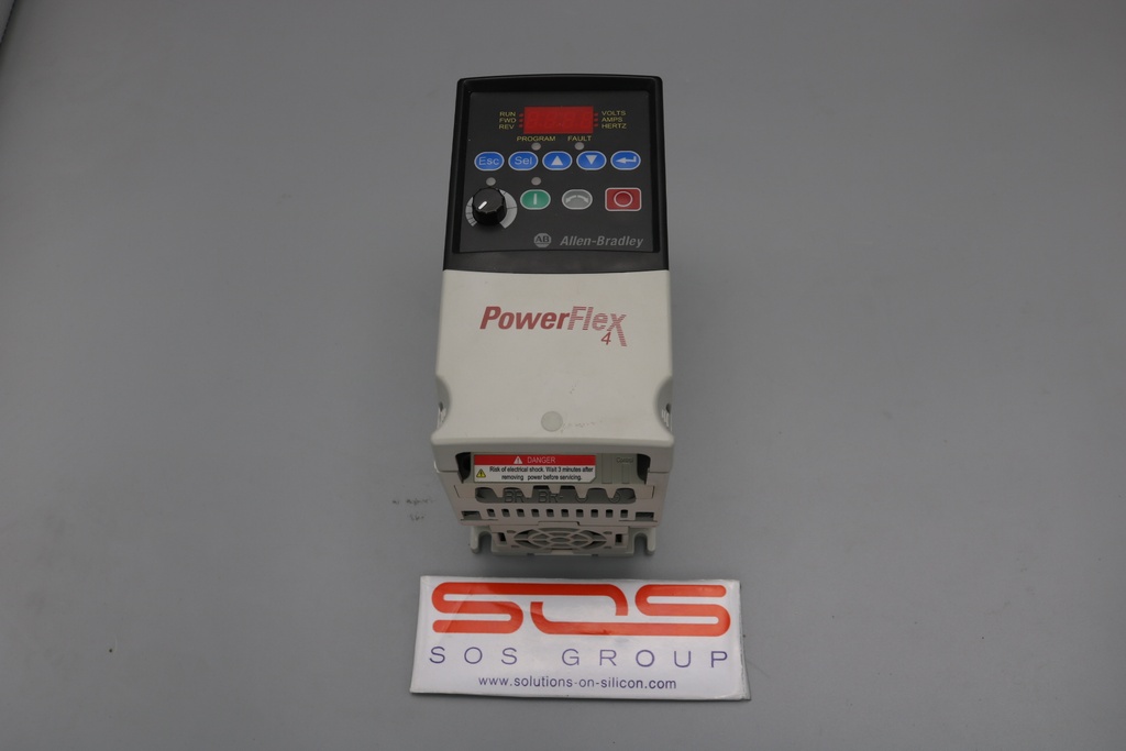 22A-A2P3N114 Allen Bradley Inverter Drive, 0.75 kW, 3 Phase, 400 V ac, 2.3 A, PowerFlex Series A