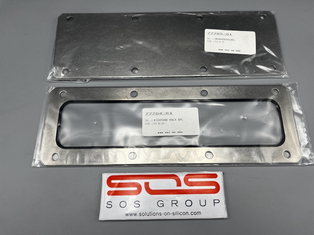 796-093055-001 Plate VAT Valve R14 DN 200 Set, VAT 98224-R1