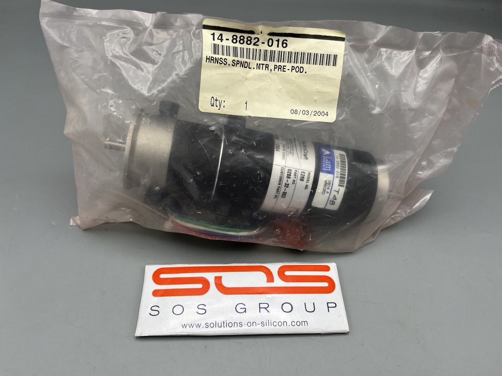 LAM RESEARCH 14-8882-016 MOTOR HRNSS. SPNDL. MTR, PRE-POD E288