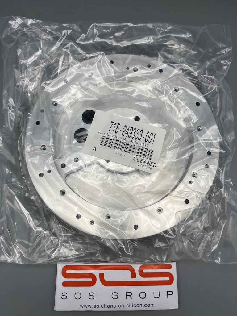 LAM 715-249333-001 PLATE MID ESC 9500 ASIQ/384T