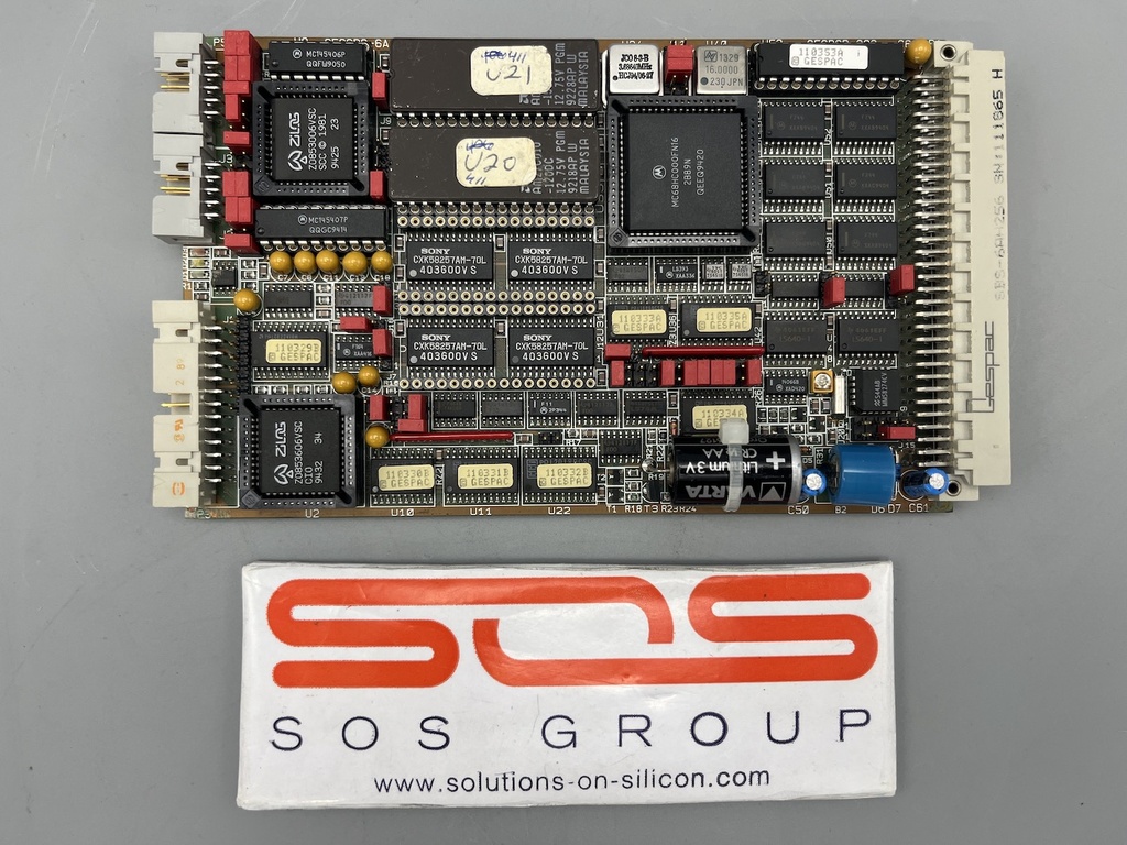 ASM 6AH256, GESPAC SBS-6AH256 PCB BOARD NIB