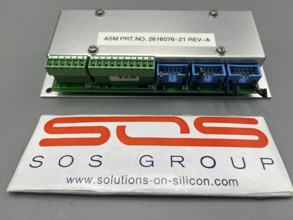 ASM INTERNATIONAL 2616076-21, MOD PWBA RATIO/SUMMING