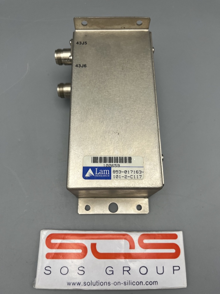 LAM RESEARCH 853-017163-101 RF BOX ASSY