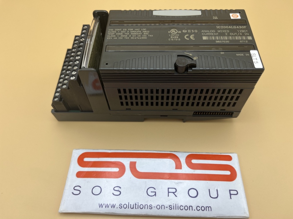 GE FANUC IC200ALG430F ANALOG MIXED MODULE