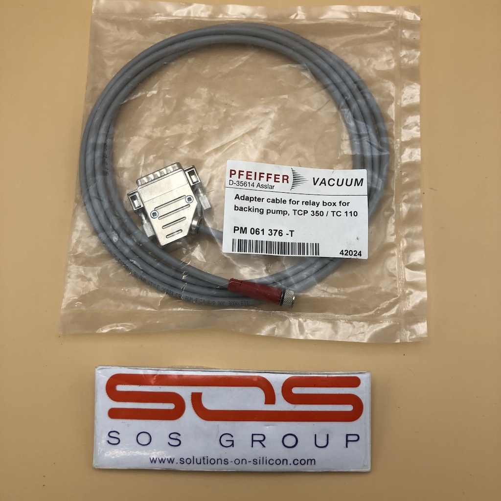 Adapter Cable for Relay Box for Backing Pump, TCP 350 / TC 110