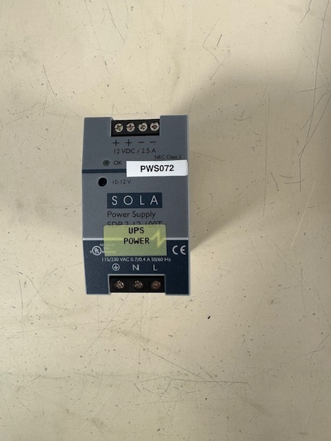 SOLA SDP 2-12-100T 12VDC/2.5A