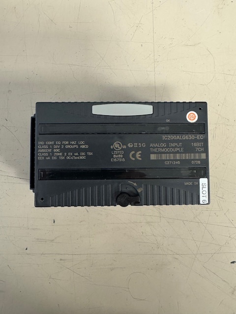 GE Fanuc IC200ALG630-EC Analog Input Thermocouple 16Bit 7Ch