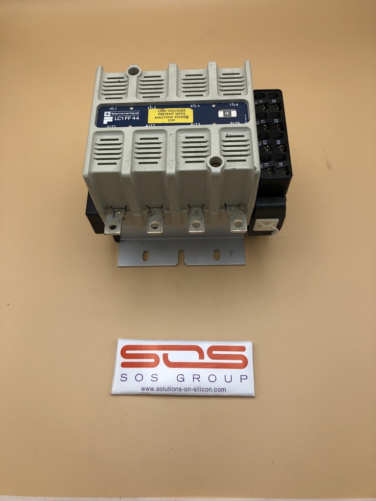 TELEMECANIQUE CONTACTOR LC1-FF-44 4 POLE 125A
