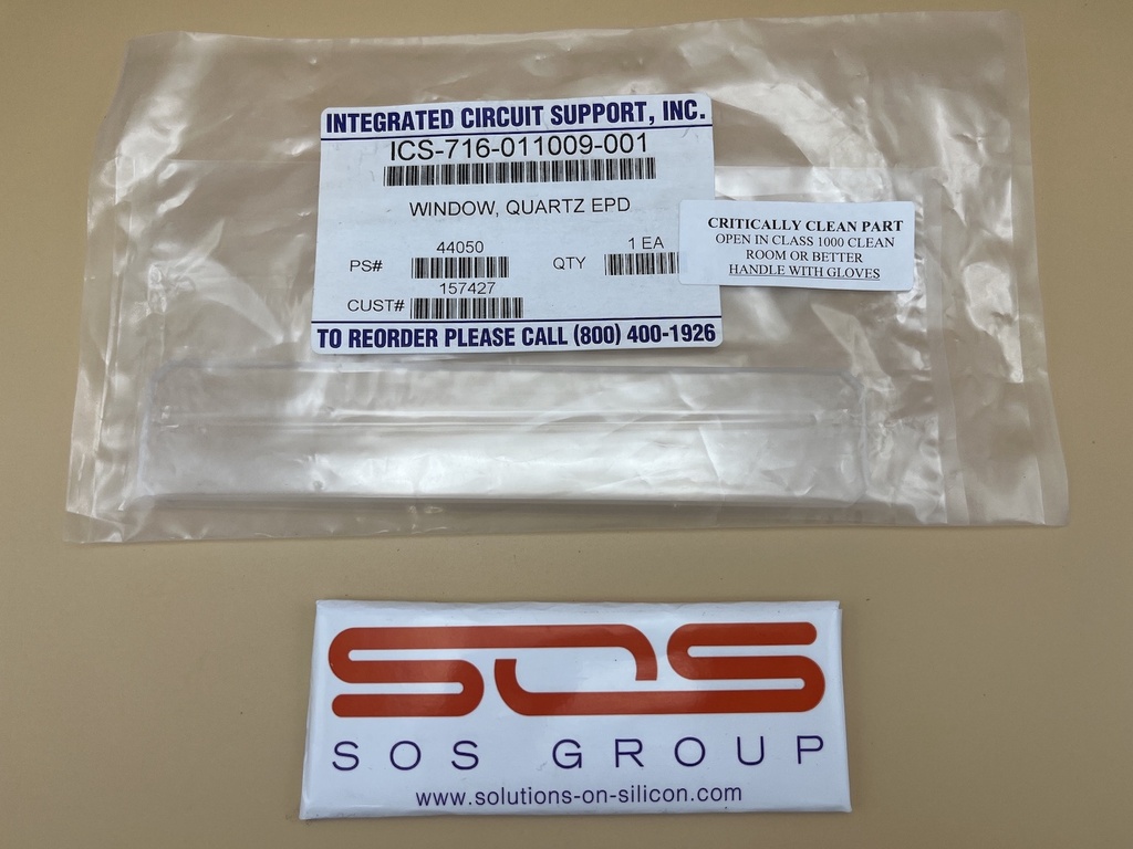 Lam Research 716-011009-001, Window, Quartz EPD