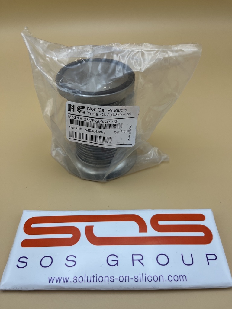 Nor-Cal Products ESVP-200-AM-16K, Vacuum KF40 NW50