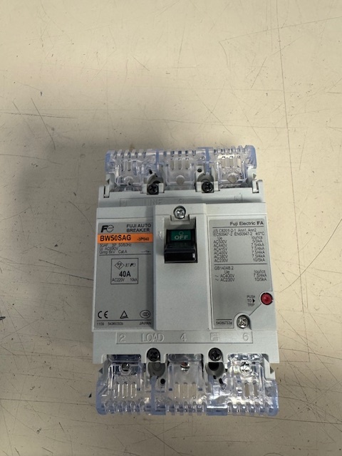 Fuji BW50SAG-3P040 Auto Breaker 3 POLE 40AMP